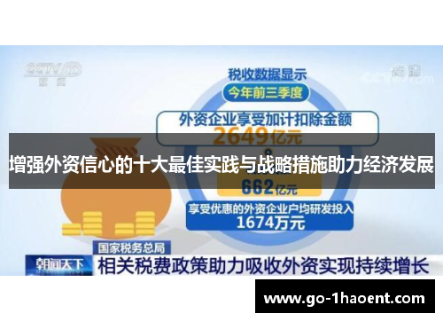 增强外资信心的十大最佳实践与战略措施助力经济发展